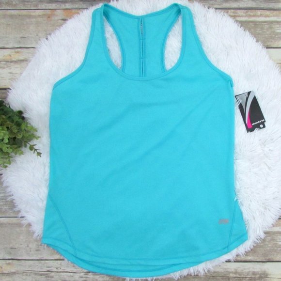 Marika Tek Mesh Cutout Racerback Active Tank Top - Picture 5 of 16